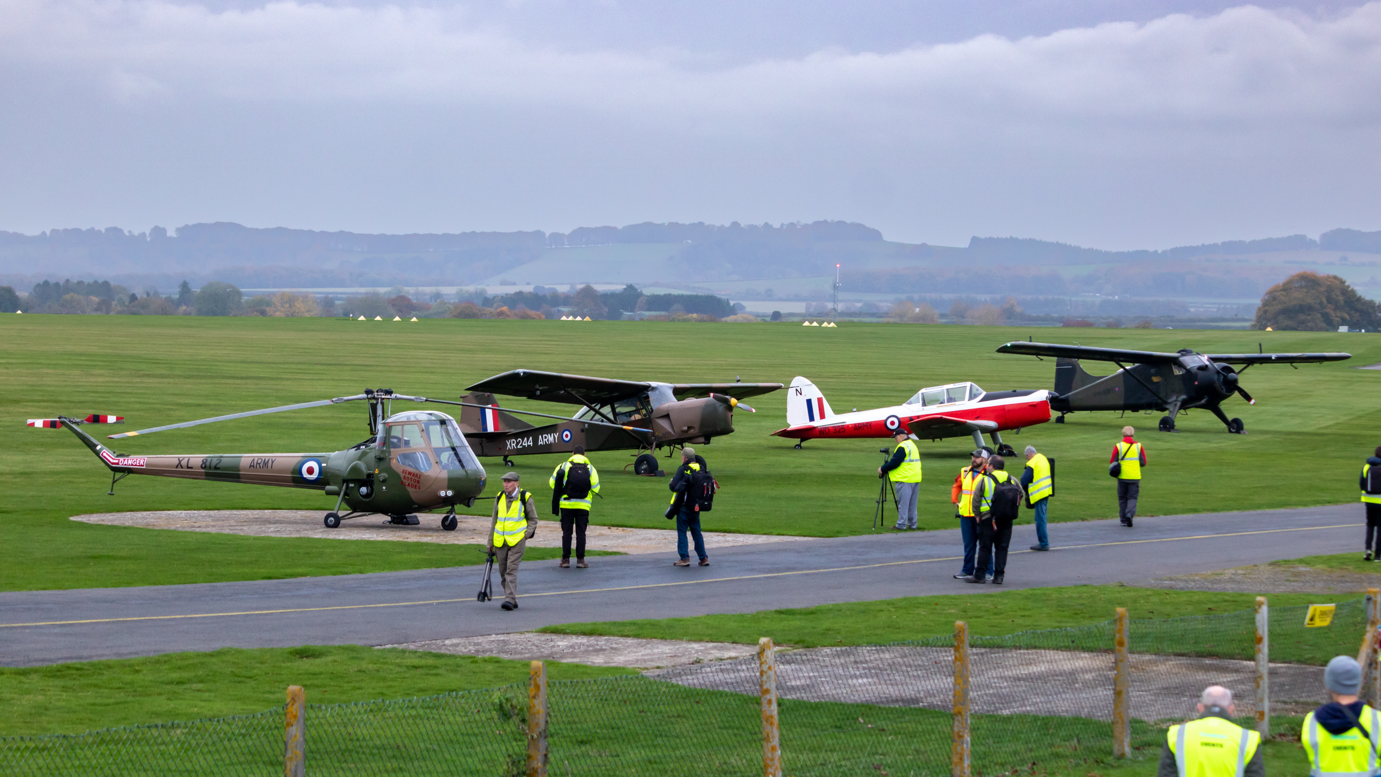A few HAAF aircraft at rest